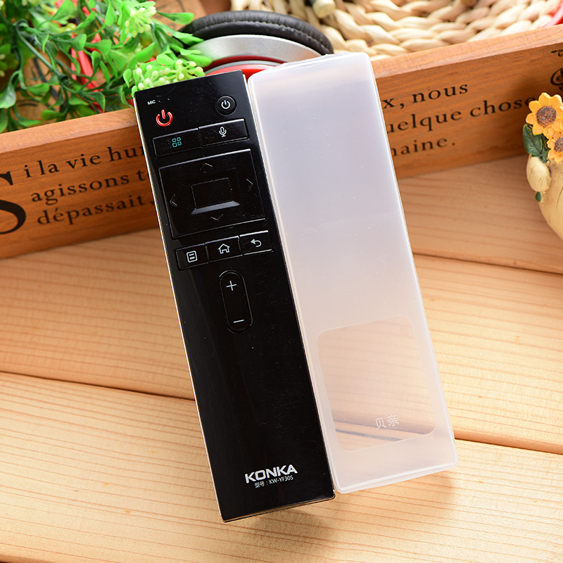 Konka TV remote control voice KW-YF305 305C YF307 silicone transparent remote control protective case