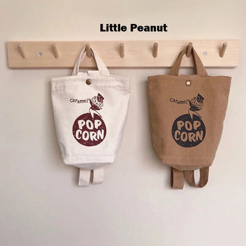 Self-made korean chic literary style accessories backpack