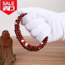 Clear Barn Vin Play White Gloves Pan Play Gloves Buddha Beads Gloves Pure Cotton Gloves Bag Pulp Thin Gloves Polish Etiquette Universal