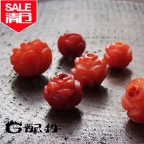 Clearance G accessories natural camel bone hand carved full of blood Lotus beads DIY Buddha beads handstring accessories loose beads