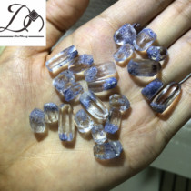Big dream crystal natural blue hair crystal blue line stone accompanying rock sugar block