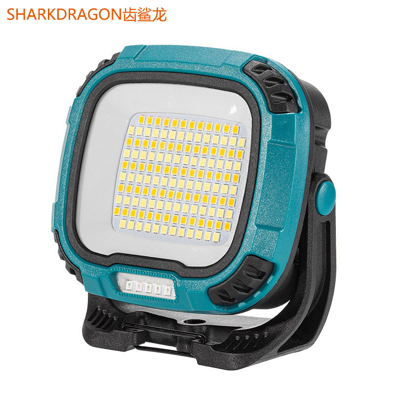 Strong Magnetic Cob Work Light Type-C Rechargeable Outdoor Lighting Floodlight Portable Led High-Intensity Camping Light