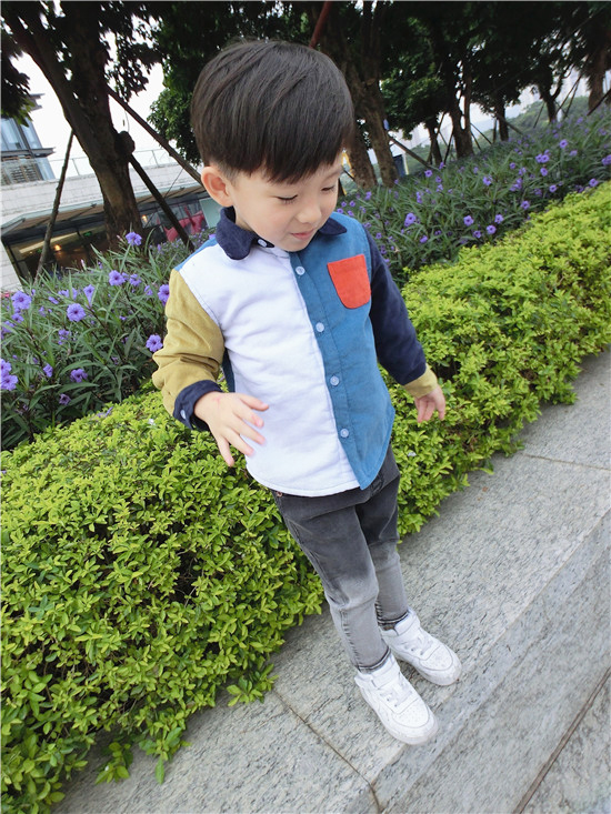 Chemise enfant à manche longue - Ref 2083401 Image 34