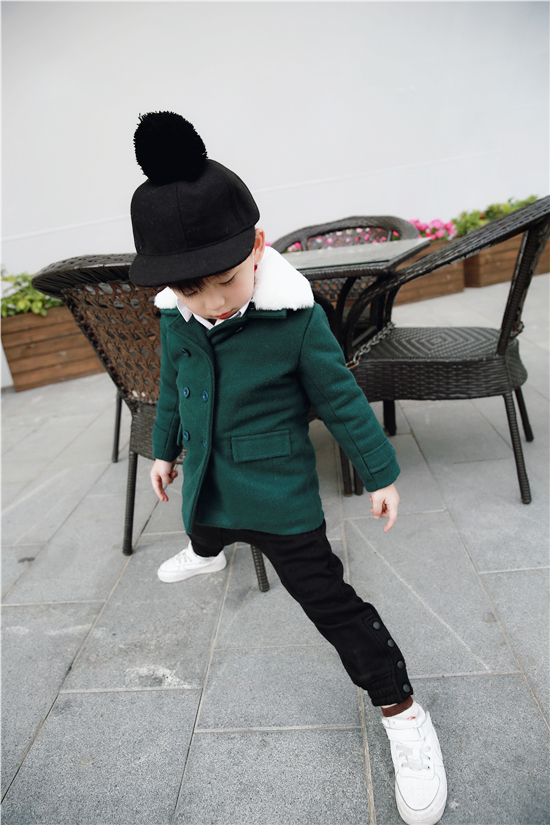 Manteau enfant LUSON en flanelle - Ref 2160789 Image 34