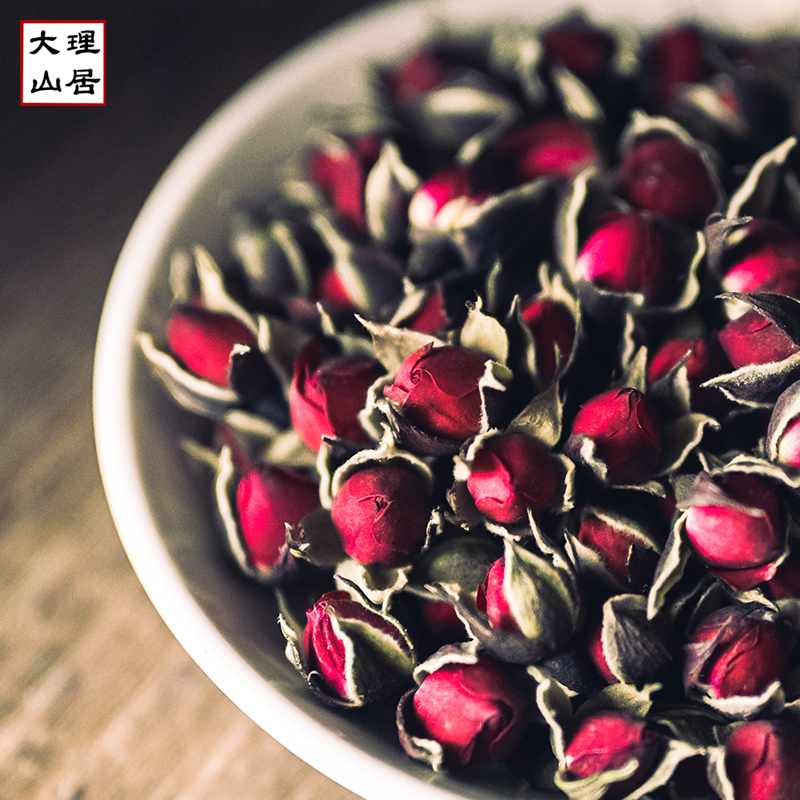Great Geographical Mountain Residence Alpine Phnom Penh Rose Flowers And Grass Tea Dry Goods Yunnan Specie Rose Flowers 50 gr