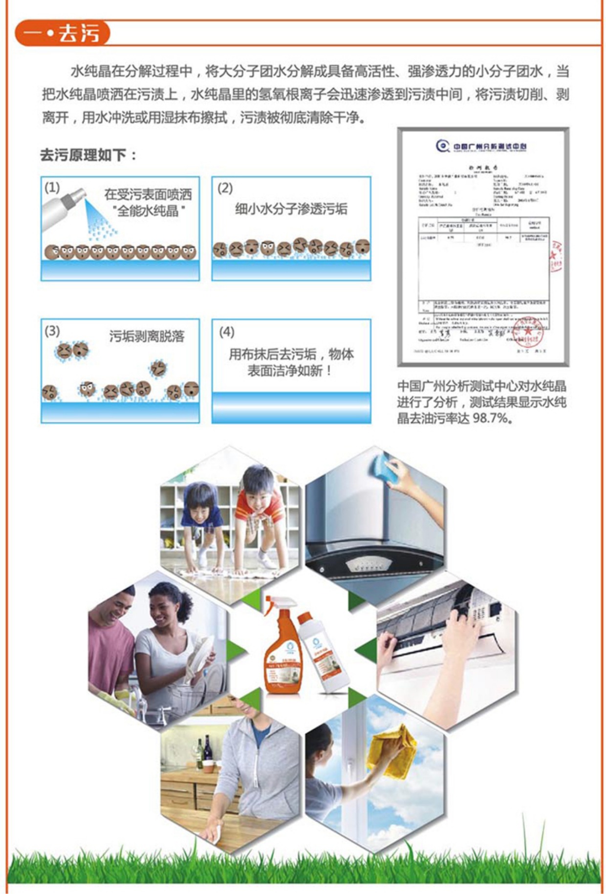 nước tẩy vết ố nhà vệ sinh Zhongjianshui tinh dầu nguyên chất nhà bếp bẩn để dầu nặng tẩy dầu mỡ gia đình để máy hút bụi 1500ml - Trang chủ nước tẩy nhà tắm