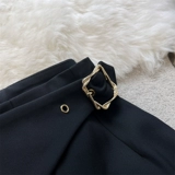 Штаны, весенние летние штаны-клёш, приталенный ростомер, пиджак классического кроя, свободный прямой крой, высокая талия