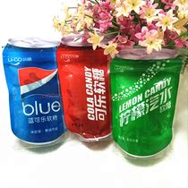 Youku lemonade fudge Gummy QQ fudge Blue cola flavor whole pack of 3 pounds of casual snack candy happy candy