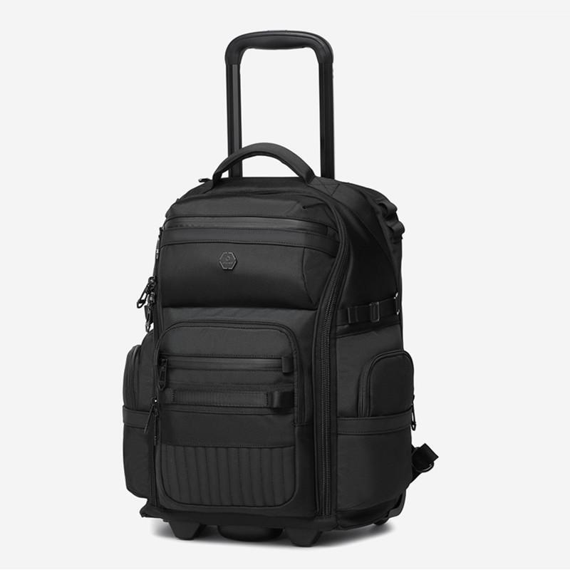 Ozuko Multifunctional Trolley Travel Bag Men's Business Trip Travel Boarding Backpack Can Be Carried as a Trolley Bag Ozuko Multifunctional Trolley Travel Bag Men's Business Trip Travel Boarding Backpack Can Be Carried as a Trolley Bag