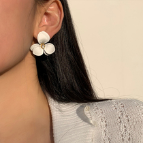 BOONEE◆High sense super fairy gentle summer flower earrings simple s925 silver needle stud earrings earrings gift for women