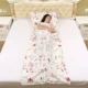 Du lịch xách tay cotton người lớn bẩn bẩn chống bẩn túi ngủ tấm khách sạn Khách sạn vệ sinh lót đôi