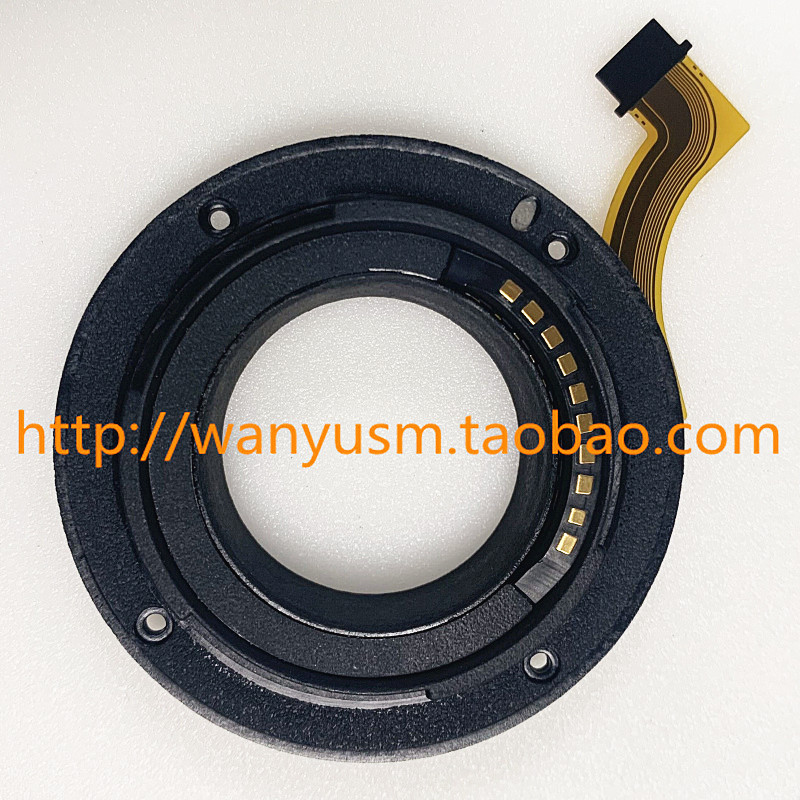Fuji Xc 50-230 Mirrorless Lens Mount Base Rear Mount Contact Body Connection Port Contact + Flex Cable