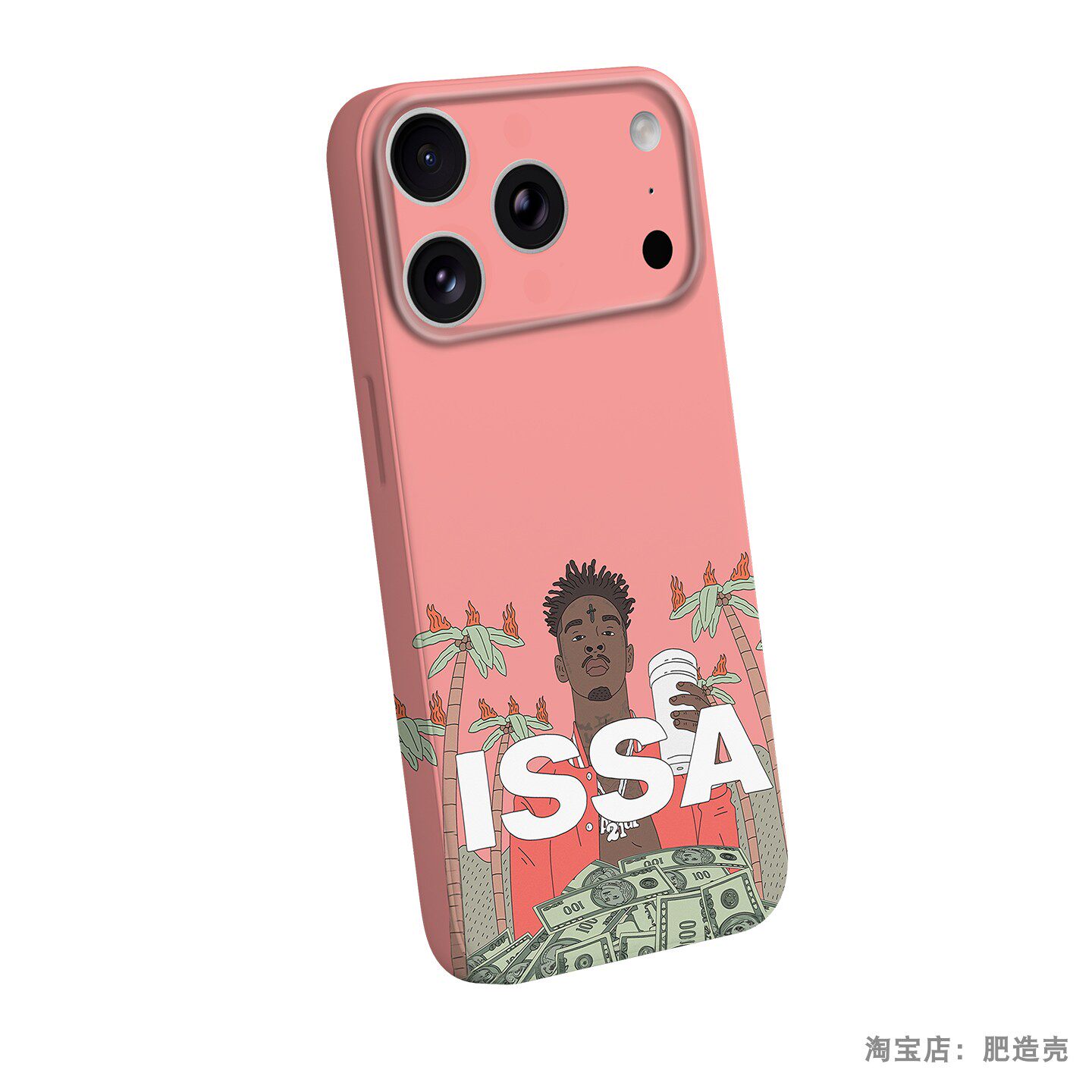 21 Savage Album Art & Portrait 15 iPhone Case