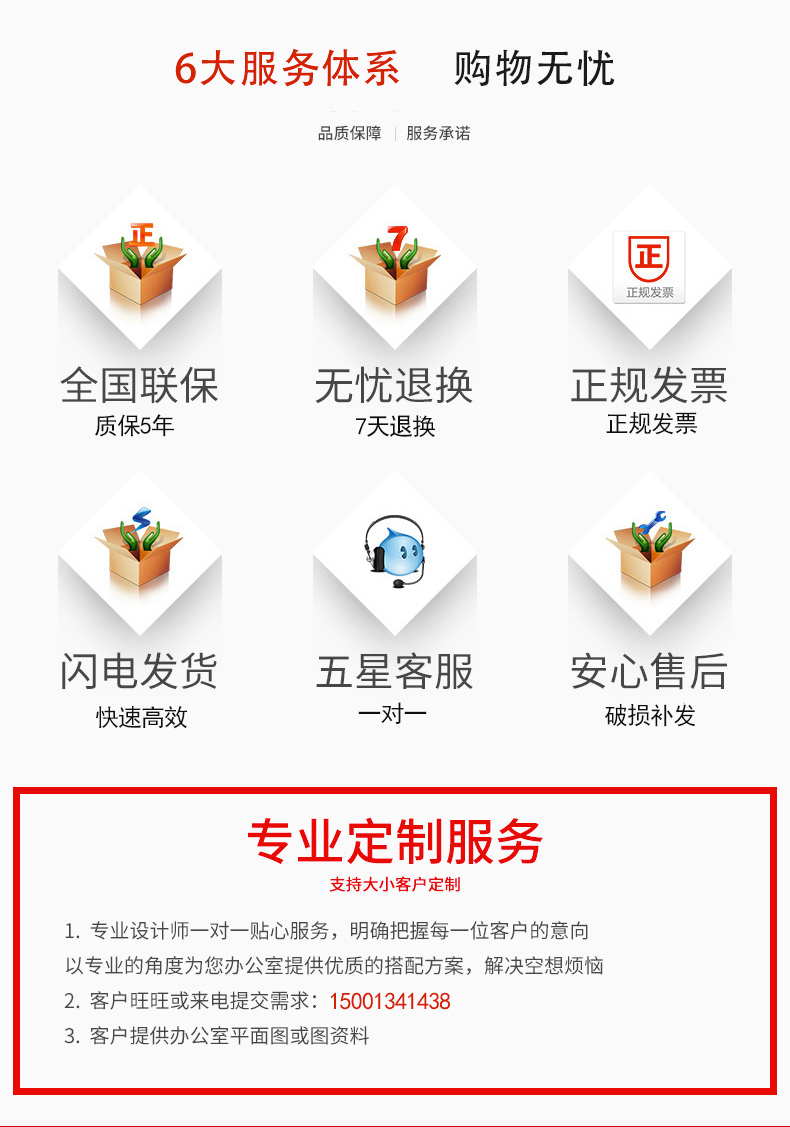 Bàn ghế nhân viên văn phòng hiện đại đơn giản 4 người 6 người màn hình văn phòng Thượng Hải