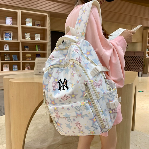 NY&NB Ранец, сумка через плечо, вместительный и большой рюкзак со сниженной нагрузкой, бретели, для средней школы, защита позвоночника