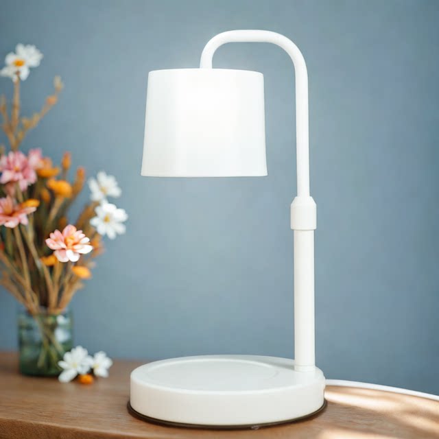 Vintage Copper Adjustable Fragrance Wax Melting Lamp, Candle Melting Lamp, Aromatherapy Candle, Bedroom Bedside Table Lamp, Small Night Light, Ambient Lighting Fixture