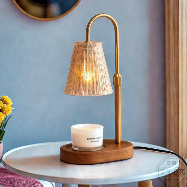 Retro aromatherapy lamp wax melting lamp timed melting candle lamp lifting fireless aromatherapy lamp diffuser night light bedroom bedside lamp