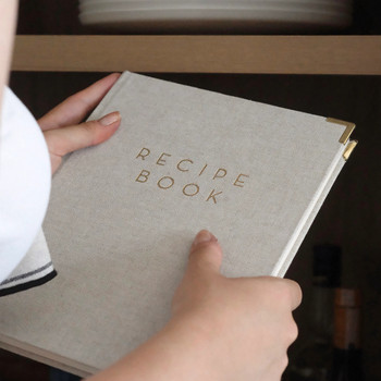 European and American Recipe Record DIY LAOSHU Recipe Notebook Cooking Food Notes Baking Recipe Book