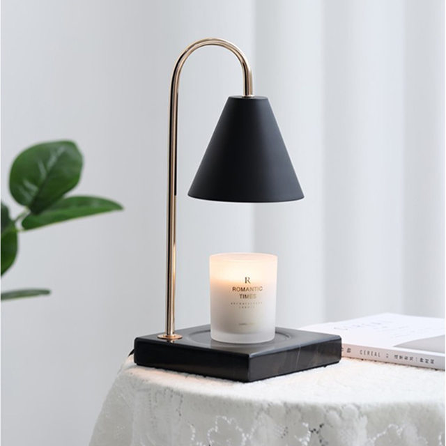 Flameless Aromatherapy Candle Lamp, Adjustable Wax Melting Lamp, Sleep Aid Candle Melting Lamp, Bedroom Bedside Table Lamp, Vintage Atmosphere Night Light