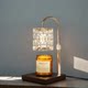 Crystal Glass Adjustable Aromatherapy Wax Melting Lamp Bedside Table Lamp Scented Candle Melting Lamp Bedroom Night Light Floor Lamp