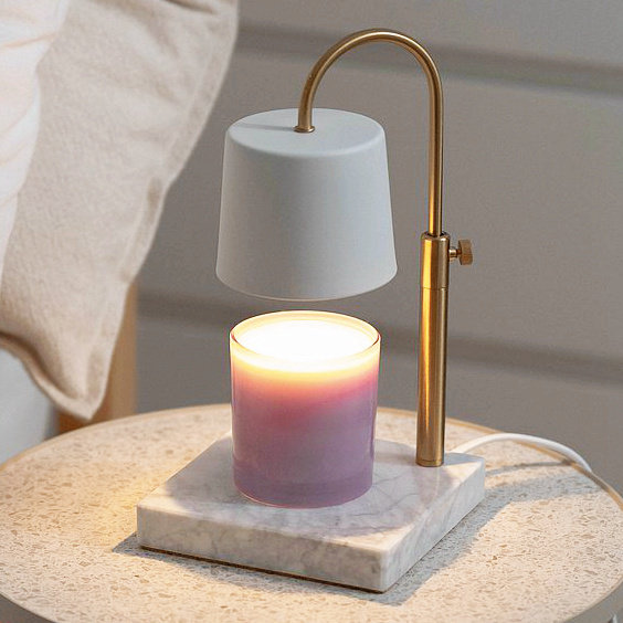 Flameless Aromatherapy Candle Lamp, Adjustable Wax Melting Lamp, Sleep Aid Candle Melting Lamp, Bedroom Bedside Table Lamp, Vintage Atmosphere Night Light