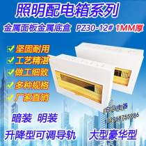 PZ30-12 return box empty box household distribution box modular terminal combination DZ47 box 1MM thick