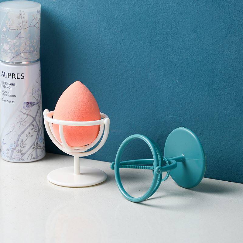 Beauty Egg Containing layer Shelf Multi-functional waterproof and Dirty Hanging Wall Swivel Airing Breathable Single Plastic Color Makeup Empty box