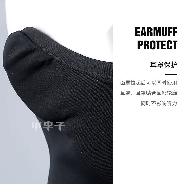 Xiao Lizi: NIKE / Nike Fan Phiên bản Windproof Ấm thoáng khí Mặt nạ Earmuffs Sports Bib AQ8233 	khăn dân phượt	