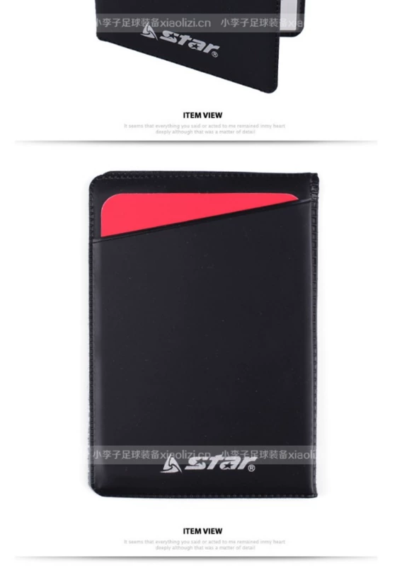Xiao Lizi: Đối thủ trọng tài STAR / Shida cung cấp trọng tài bóng đá với thẻ đỏ và vàng SA210 	găng tay thủ môn siêu dính