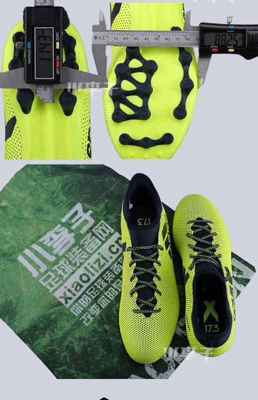 Little mận: truy cập chính hãng adidas adidas X 17.3 cỏ nhân tạo AG cao giúp giày bóng đá S82361 giày thể thao cao cổ