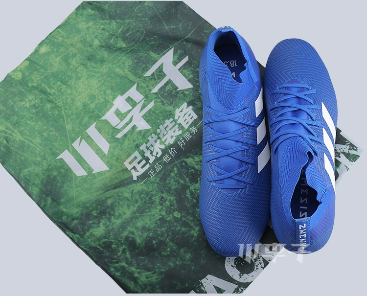 Little mận: truy cập chính hãng adidas nidaszeme18.3AG giày bóng đá móng tay ngắn nam BC0301