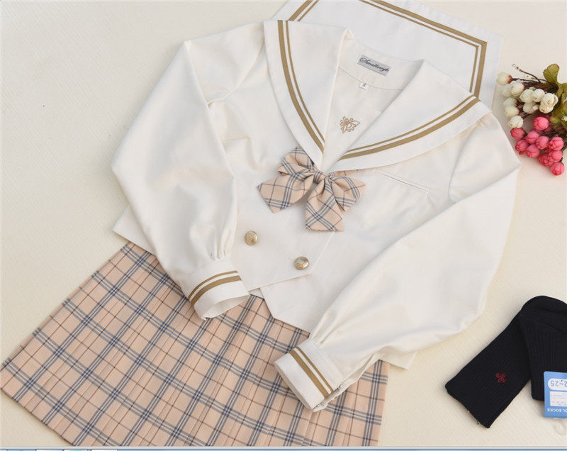 Swallowjk Home Sagas Double Exclusion Gold Parenting Line Orthodox JK Uniform Middle Suit