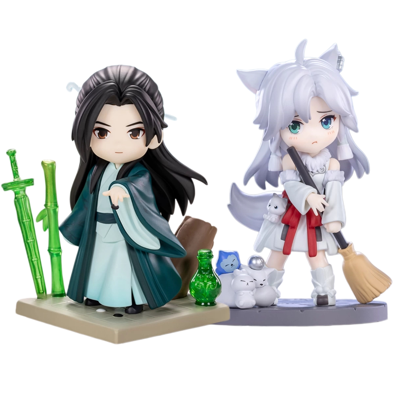 Bubble Mart Resonance: the Journey of a Mortal Immortal Figure Blind Box Official Licensed Animation Merchandise Han Li Collectible Display Piece