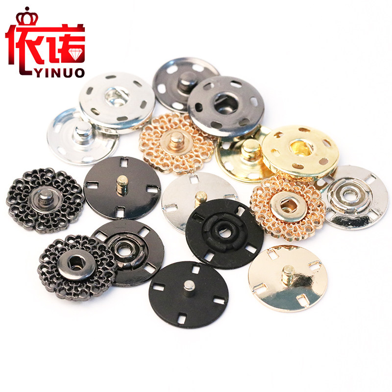 Dark Invisible Coat of light Invisible Big Coat Anti-Walking Light Buttons PRESS BUTTONS FOR THE PRESS OF THE BUTTON, THE COAT OF THE COAT OF THE COAT OF CLOTHING THE MOTHER BUTTON PRESS THE BUTTON METAL