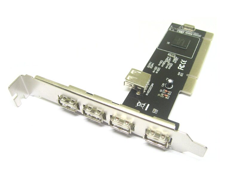 New PCI to USB2 0 card 4 Port PCI to USB card USB expansion card NEC chip 2 0 interface