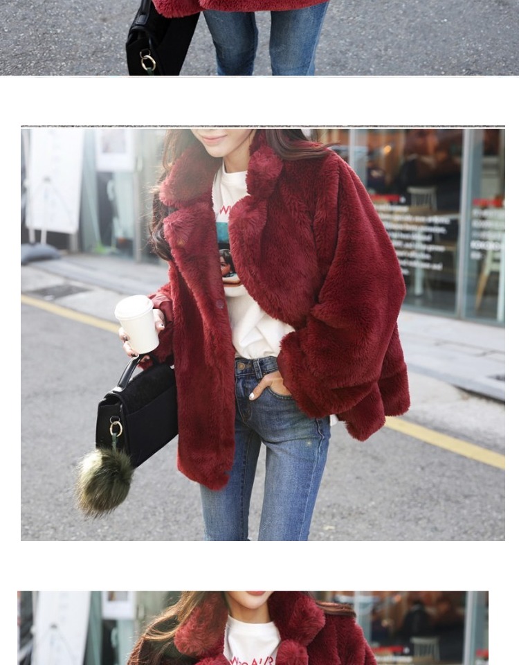 Manteau de fourrure femme LASETI    en Fausse fourrure - Ref 3174521 Image 22