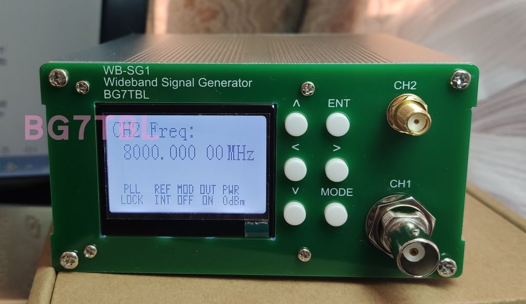 WB-SG1-8G1Hz-8GHz Signal source generator on-off modulation high frequency RF 8G 