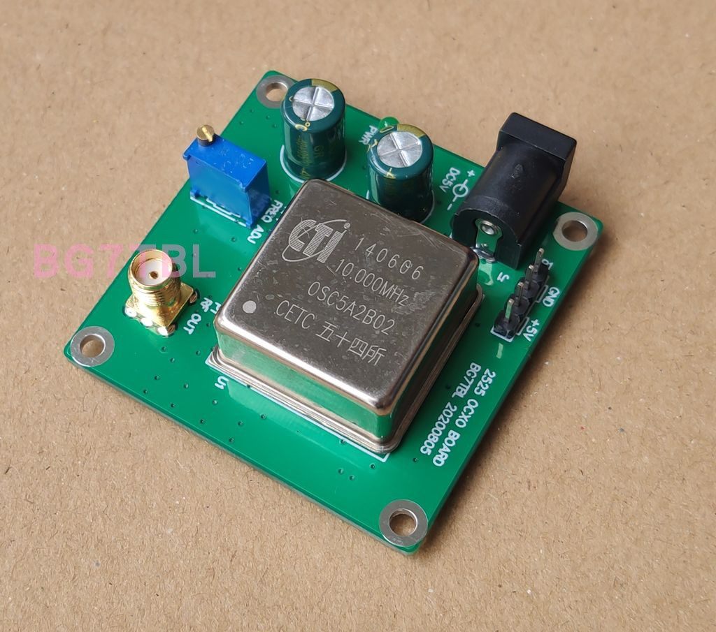 10M OCXO board, constant temperature crystal oscillator, 10MHz, good stability, sine wave output