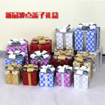 Christmas gift box affordable gift bow gift bag supplies Christmas gift box Christmas gift box Christmas decorations pile