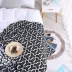 Nordic Độc bông dệt kim chăn len nap chăn bông giản dị chăn mền máy lạnh sofa chăn mền - Ném / Chăn