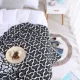 Nordic Độc bông dệt kim chăn len nap chăn bông giản dị chăn mền máy lạnh sofa chăn mền - Ném / Chăn