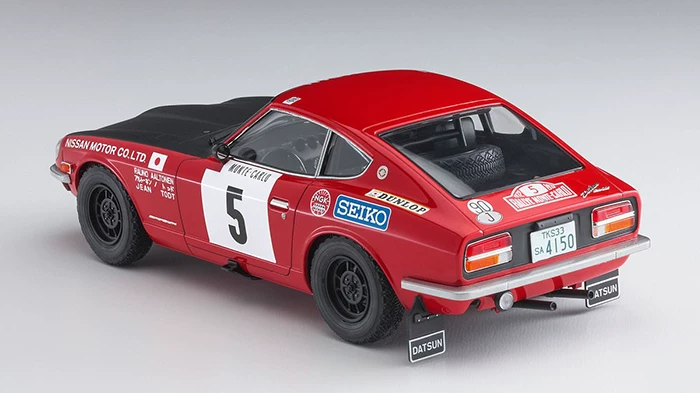 Собранная модель автомобиля 1/24 от Хасегавы Datsun Fairlady 240Z Монте-Карло 20374