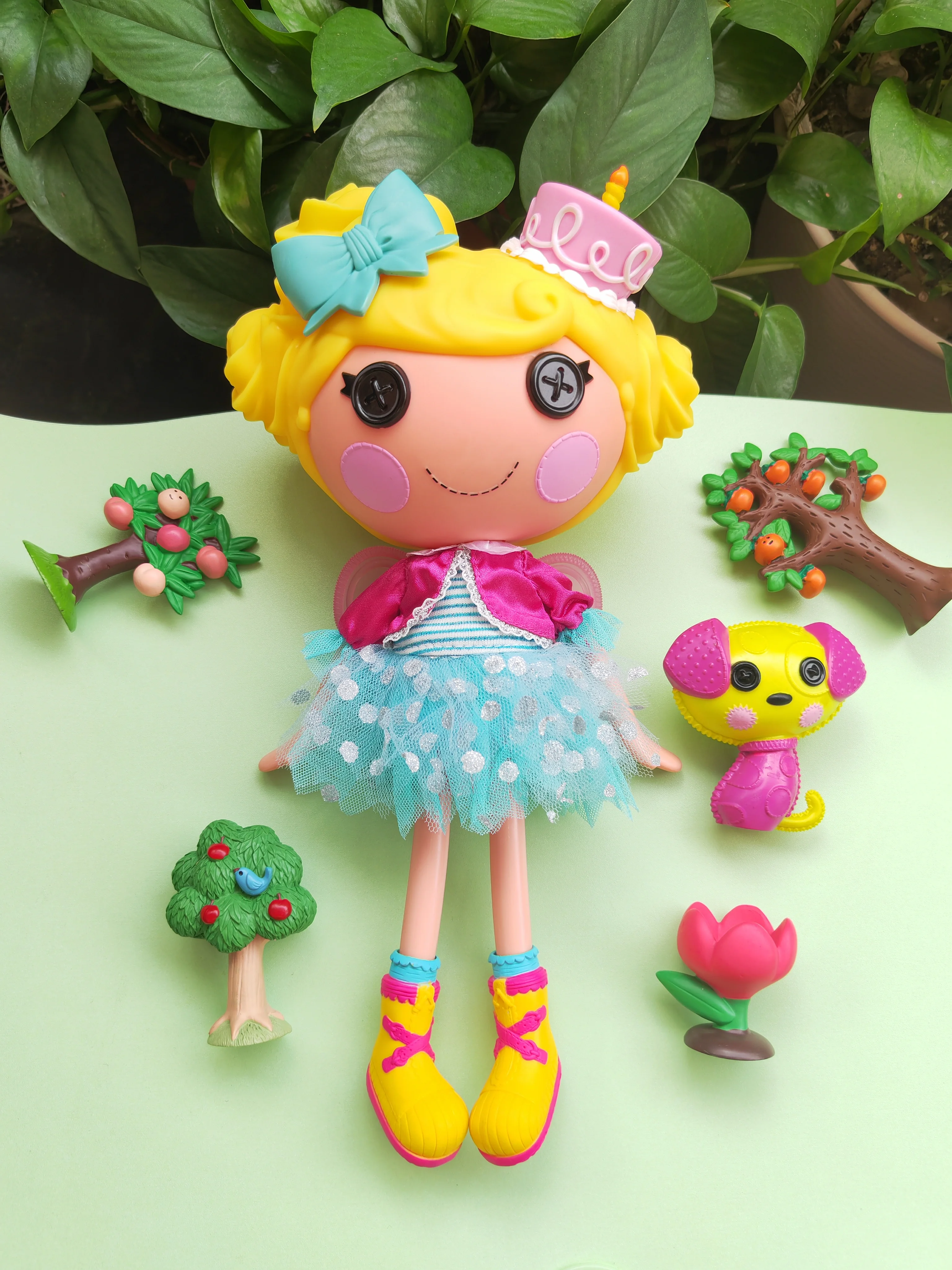 Кукла Caiyun в стиле Lalaloopsy, большая голова 9×8×2,2 см, разные модели с незначительными дефектами