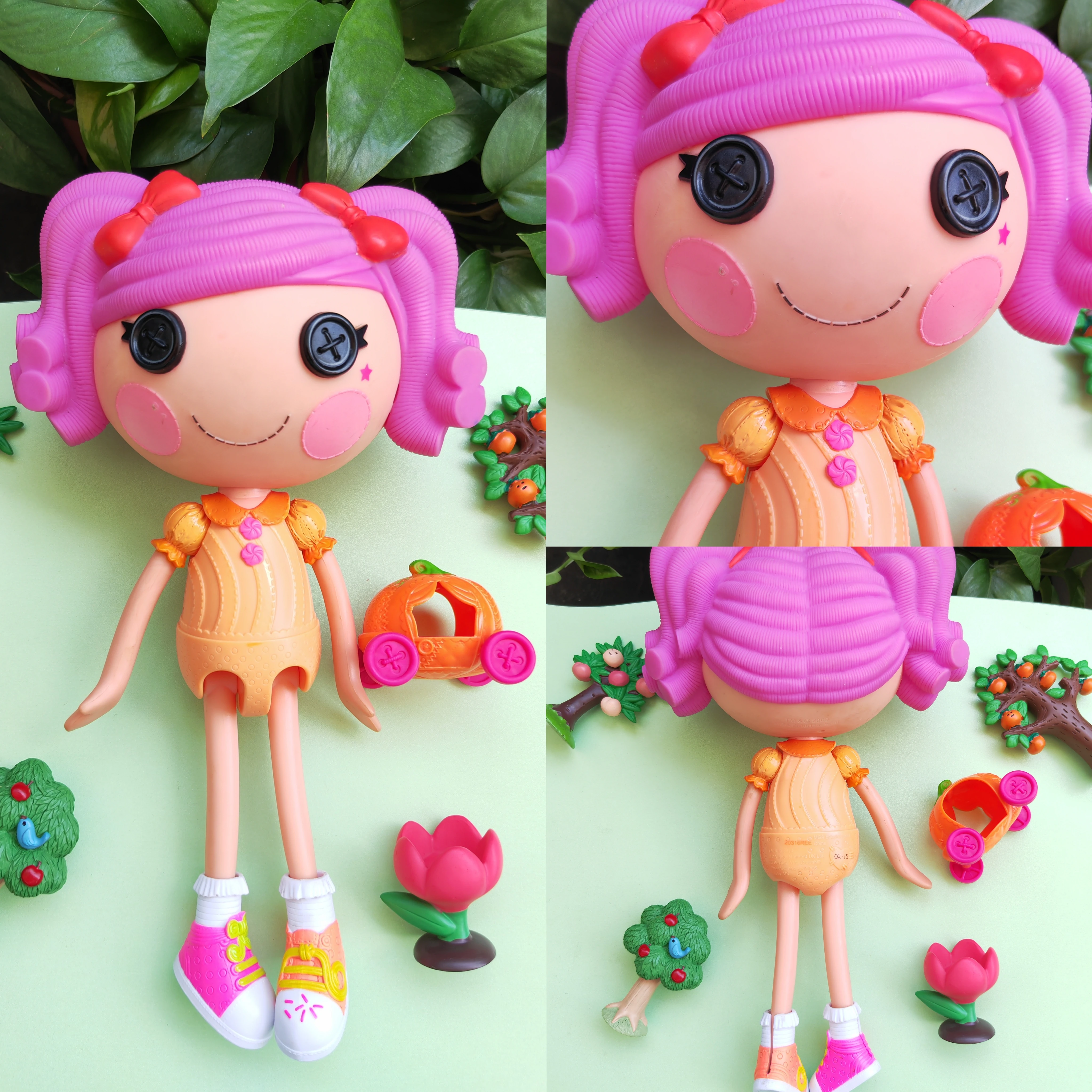 Кукла Caiyun в стиле Lalaloopsy, большая голова 9×8×2,2 см, разные модели с незначительными дефектами