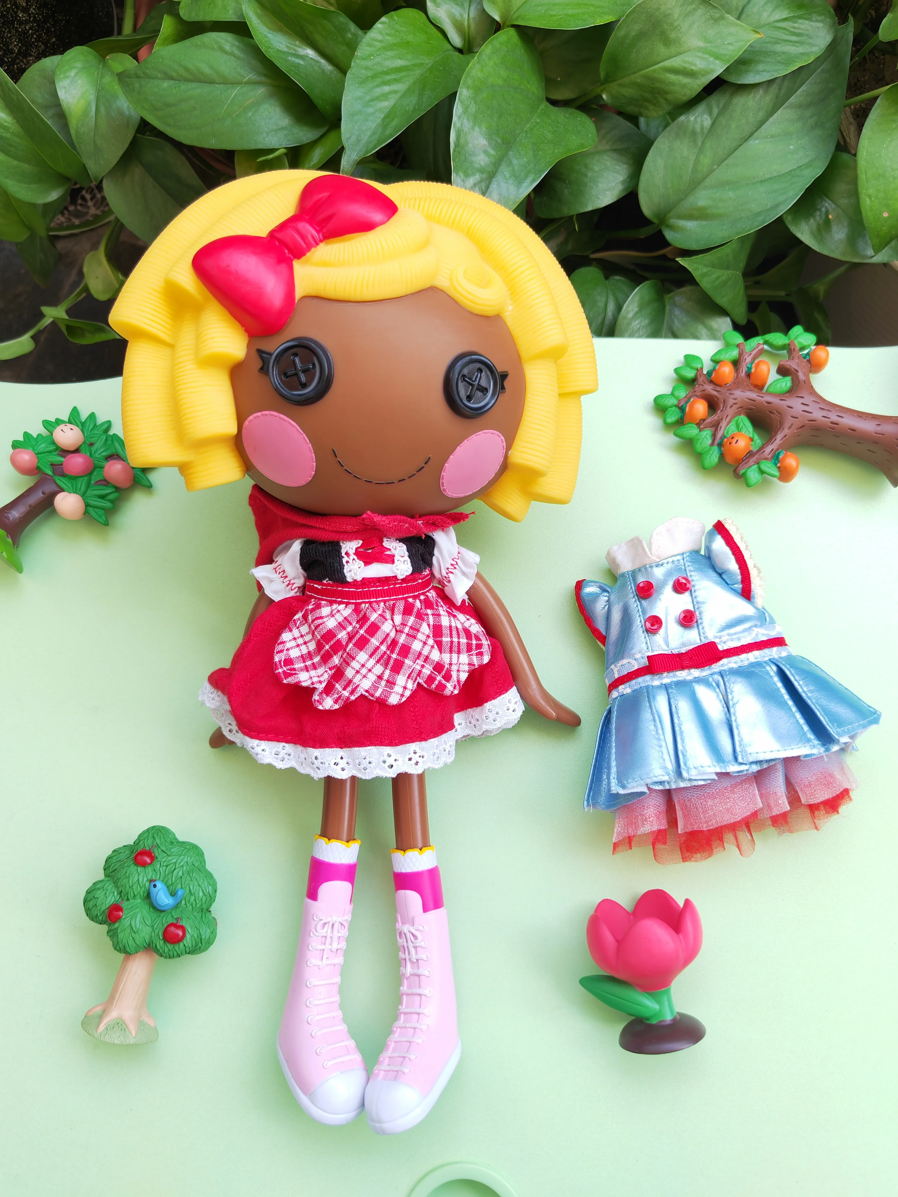 Кукла Caiyun в стиле Lalaloopsy, большая голова 9×8×2,2 см, разные модели с незначительными дефектами