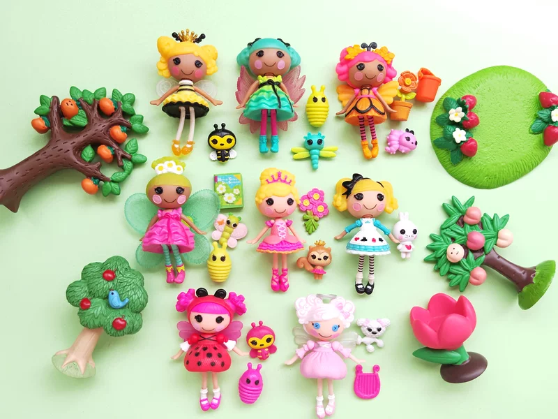 Коробочная кукла-игрушка Caiyun Lele Lalaloopsy стиль, около 7,5 см, различный небольшой дефект