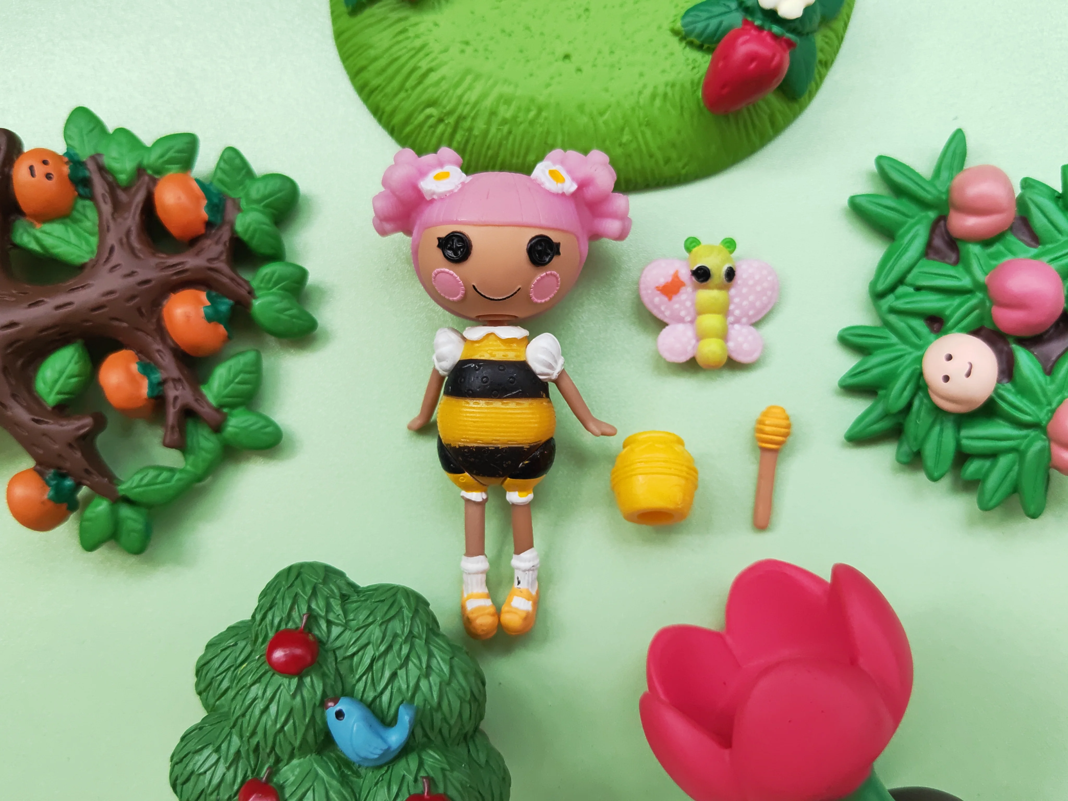 Коробочная кукла-игрушка Caiyun Lele Lalaloopsy стиль, около 7,5 см, различный небольшой дефект