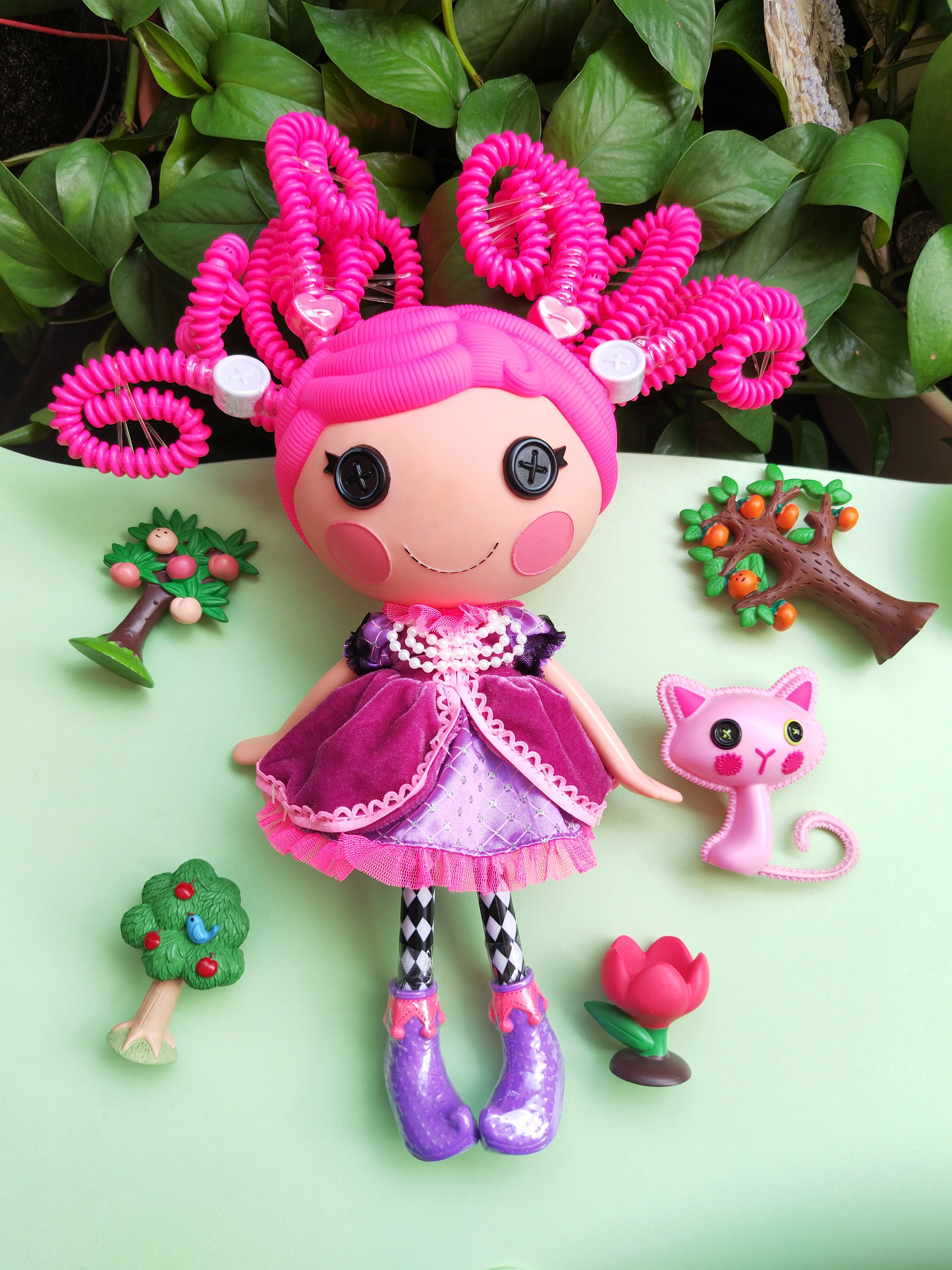 Кукла Caiyun в стиле Lalaloopsy, большая голова 9×8×2,2 см, разные модели с незначительными дефектами