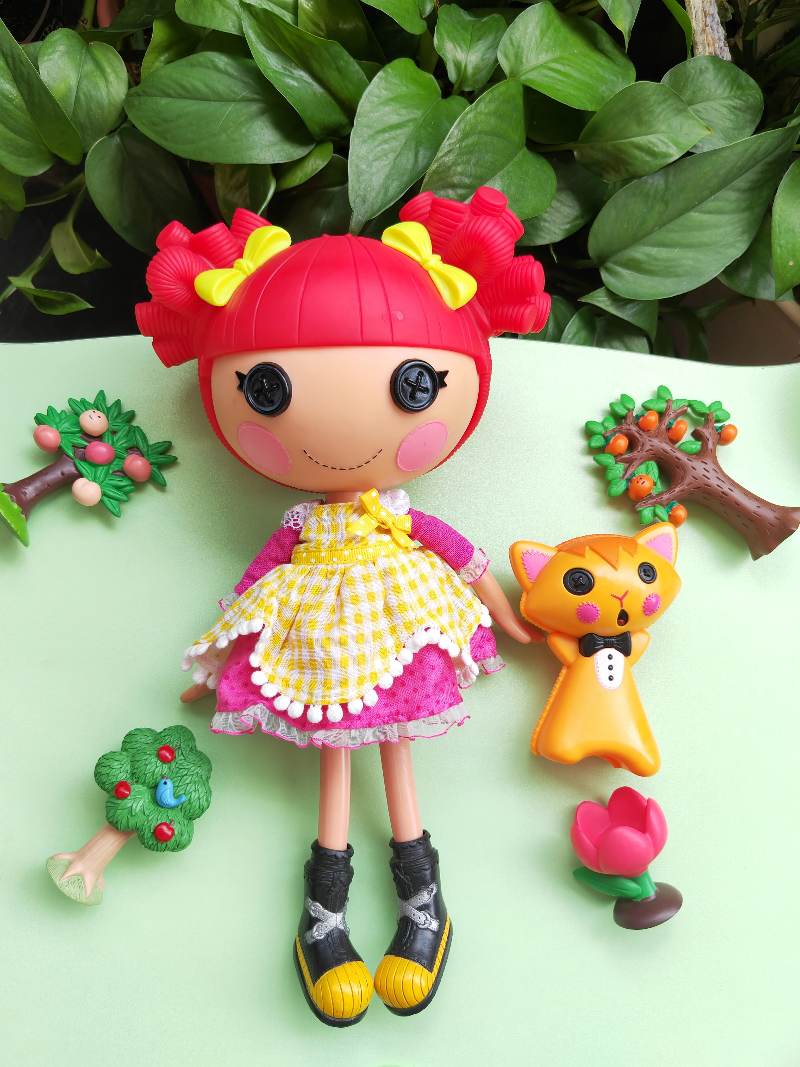 Кукла Caiyun в стиле Lalaloopsy, большая голова 9×8×2,2 см, разные модели с незначительными дефектами