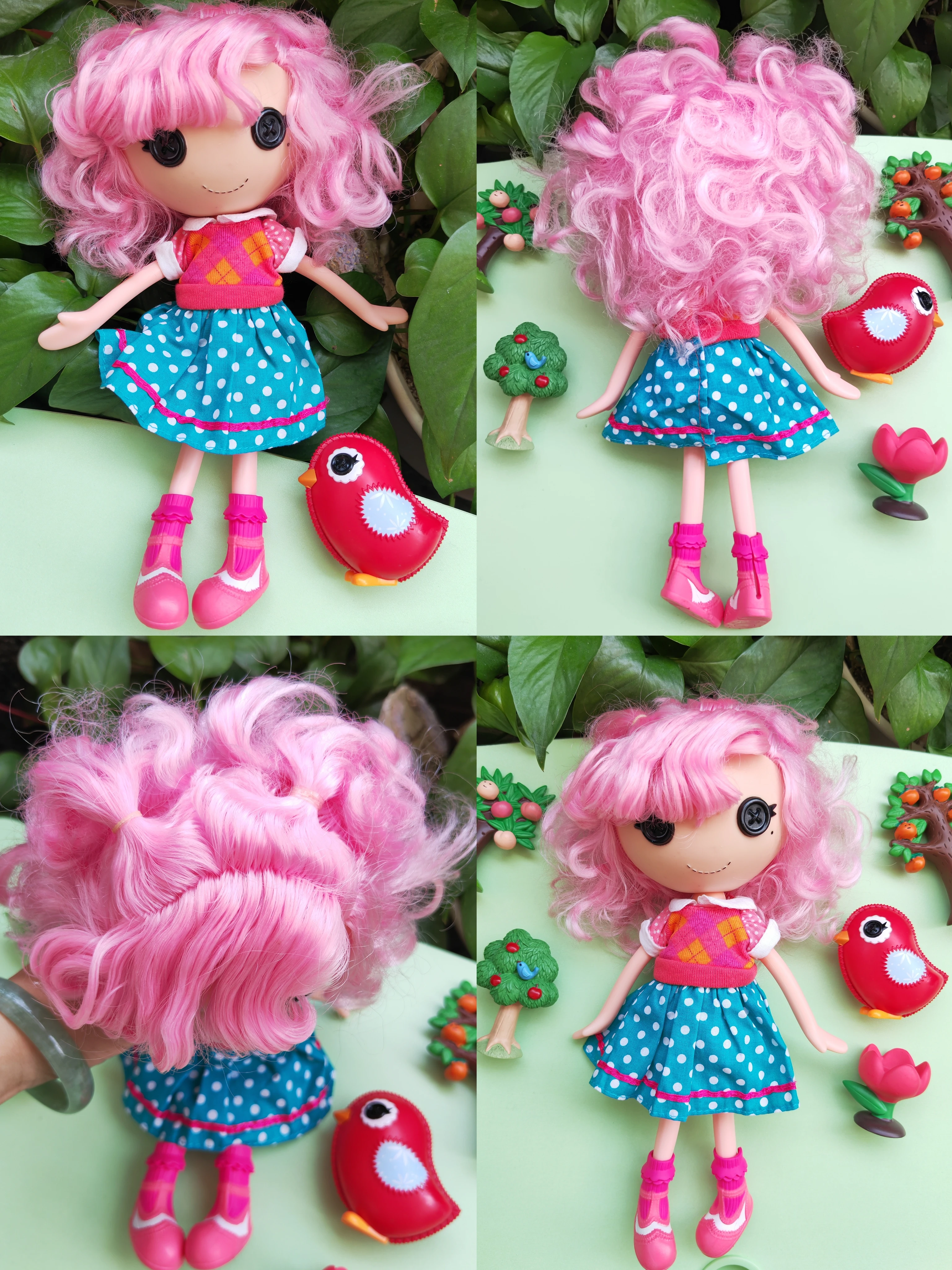 Кукла Caiyun в стиле Lalaloopsy, большая голова 9×8×2,2 см, разные модели с незначительными дефектами